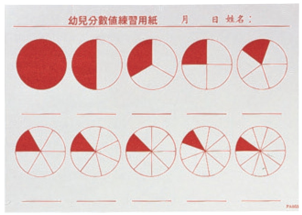 分數值練習紙